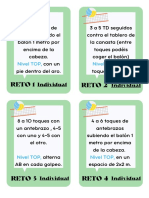 Voleibol. Retos Multinivel.