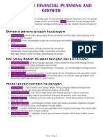 FINANCIAL PLANNING AND GROWTH