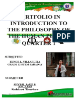 Philosophy Portfolio - Quarter 1