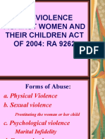 Anti-Violence Act Summary