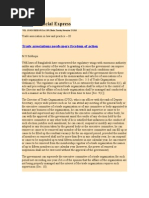 Trade Association in Law and Practice -- III