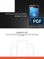 Sunmi p2 Lite - Manual de Usuario