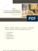 Pisanje Riječi Stranog Porijekla U Bosanskom Jeziku