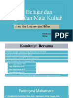 Kontrak Belajar Dan Pengenalan Mata Kuliah