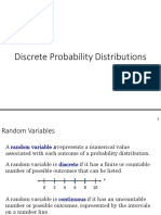 Discrete Probability Distributions