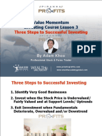 3) Steps To Investing