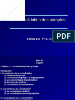 Consolidation Des Comptes