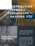 Pendapatan Nasional dan Redistribusi