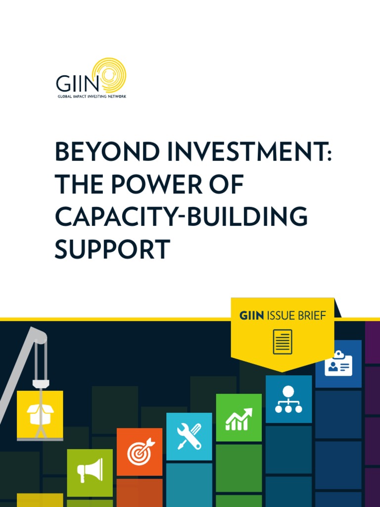 Capacity-Building in Impact Investing | PDF | Capacity Building | Investing