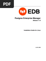 Postgres Enterprise Manager: Release 7.15