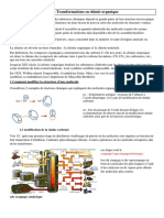 Cours Transformations en Chimie Organique