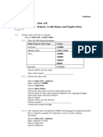 Unit: Sales-A/R Topic: Returns, Credit Memos and Negative Rows