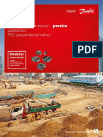 Efficient Performance - Precise: Operation. PVG Proportional Valves