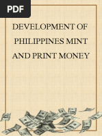 Development of Philippines Mint and Print Money