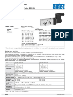 Standardized Valve Series 3/2-Way Acc. To NAMUR, 900 Nl/min (0.915 CV)