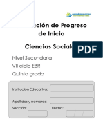 5to Secundaria - Ciencias Sociales - Prueba