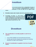 Divestiture: Divestiture Means Sale of Assets, But Not in A Piecemeal Manner