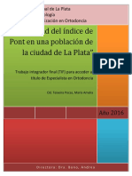 Veracidad Del Indice de Pont