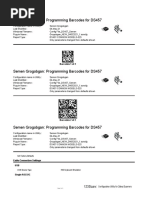 Programming Barcode - DS457 - Semen Grogobgan - NEW