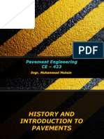 Lecture 01 - History and Introduction To Pavements