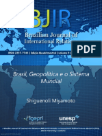 Brasil Geopolitica e o Sistema Mundial