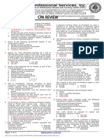 FAR Ocampo/Cabarles/Soliman/Ocampo First Pre-Board OCTOBER 2018