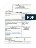 Propuesta de Trabajo en Clase - Formación Ciudadana y Constitucional