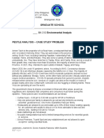 4. Pestle Analysis - Case Study Problem