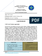 5. Case Study Problem - SWOT Analysis (Carl Louie C. Quiohilag)