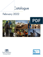 Course Catalogue: February 2022