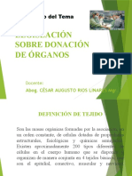 Desarrollo Del Tema 5 - DONACION DE ORGANOS