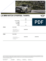 Mini Pricelist Hatch5portes 2020