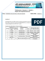 General Mathematics 11quarter 2 - Module 1: Simple and Compound Interests