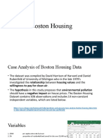 Boston Housing Price Prediction