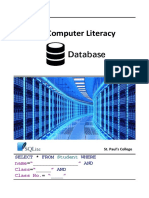 F.3 Computer Literacy Database: Select From Where AND AND