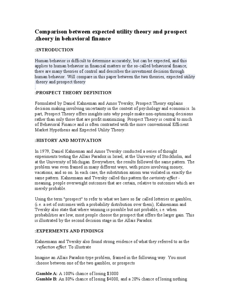 Cardinal utility theory image