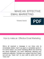 How To Make An Effective Email Marketing