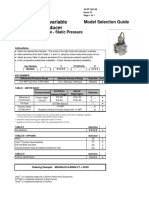 MVX 2000 Multivariable Pressure Transducer: Differential Pressure - Static Pressure