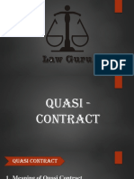 Quasi Contract Essentials