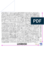London Giant Colouring Poster