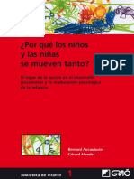 Por Qué Los Niños Se Mueven Tanto - by Bernard Aucouturier