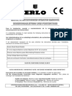 Taladro Columna Erlo TS 32 Drill Manual