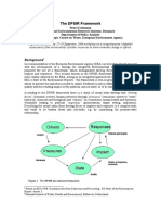 DPSIR Framework