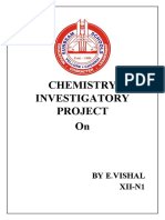 Chemistry Investigatory Project