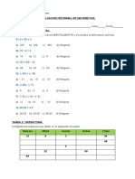 Evaluacion Informal Sexto - Matematica