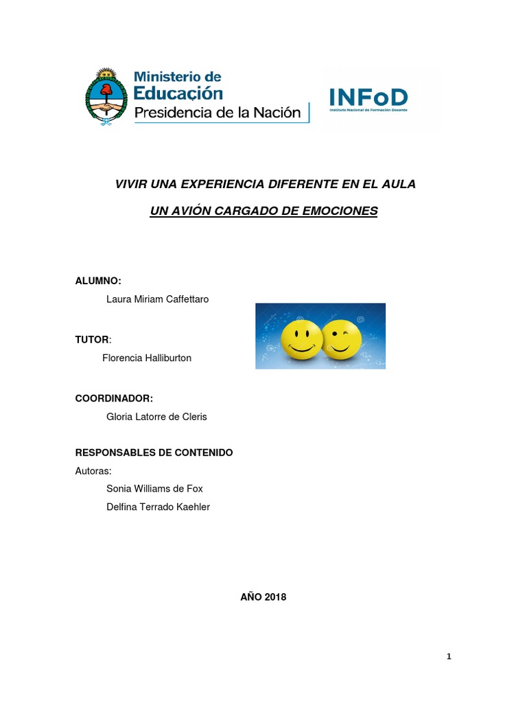 Las Emociones en El Aula | PDF | Salón de clases | Las emociones