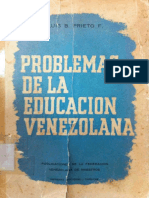 Luis Beltrán Prieto, Problemas de La Educación Venezolana 1947