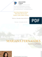 Projetos da arquiteta Mariana Fernandes