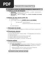 Transicion, Esquemas