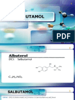 Salbutamol: mecanismo de acción, blanco farmacológico y formulaciones